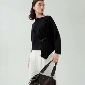 Black Asymmetrical Top